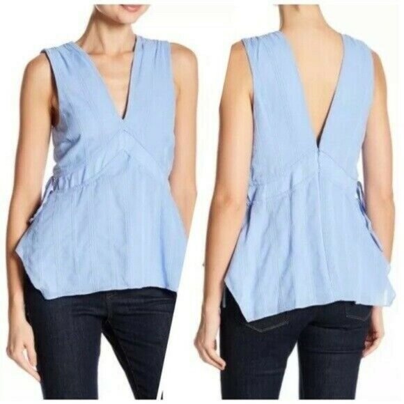 10 Crosby Derek Lam Tops - DEREK LAM 10 CROSBY Side Tie Top Sz 6 $250